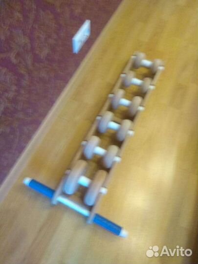 6 роликовый тренажёр для спины