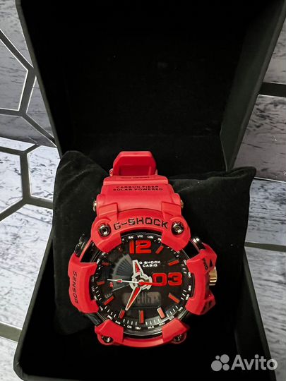 Часы casio g shock GST-1000 red