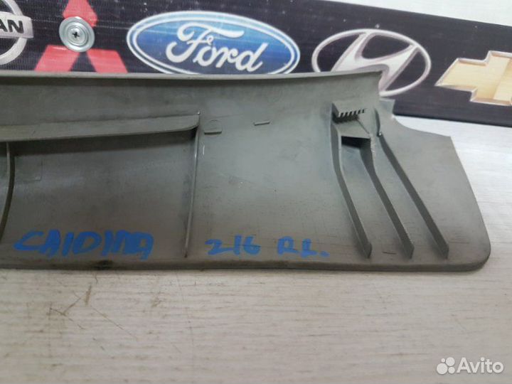 Накладка на порог задняя левая Toyota Caldina