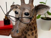 Органайзер жираф ручной работы подставка под очки