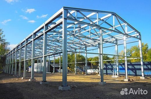 Ангар промышленный комплекс магазины сто