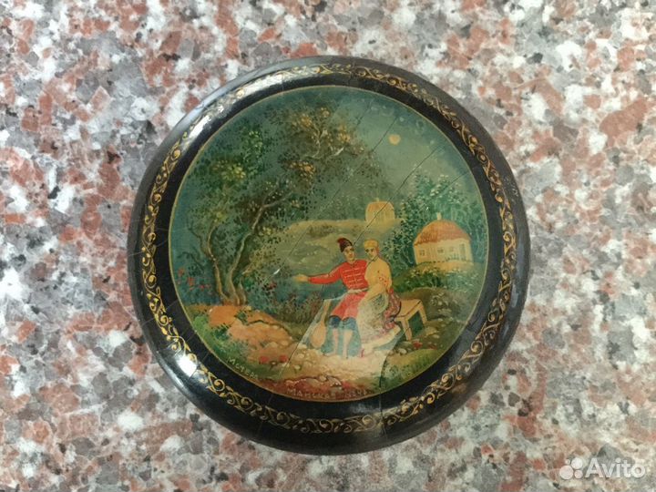 Шкатулка Мстёра «Майская ночь», вд-227, СССР