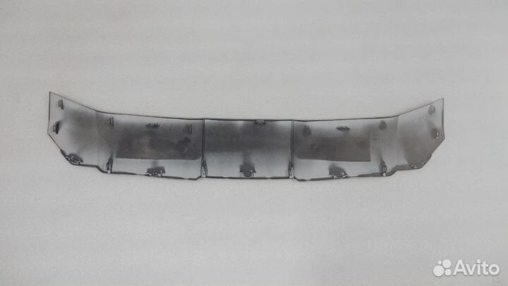 Lexus LX 570 Накладка переднего бампера серебро
