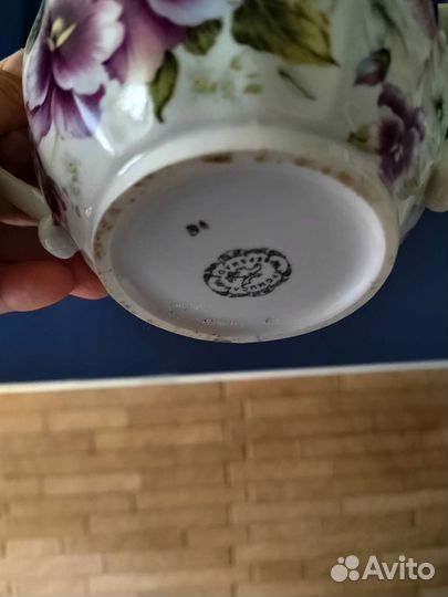 Сахарница Вербилки фарфор