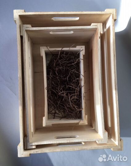 Ящик деревянный подарочный