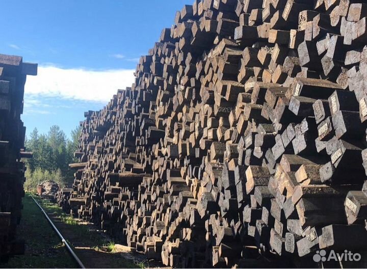 Шпалы деревянные б у