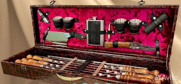 Набор шашлычника для пикника (подарочный)