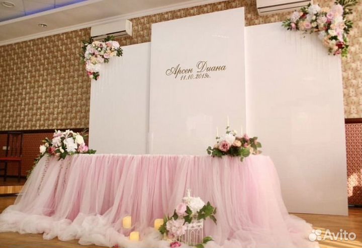 Свадебное оформление