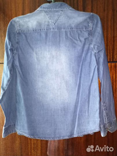Джинсовая рубашка