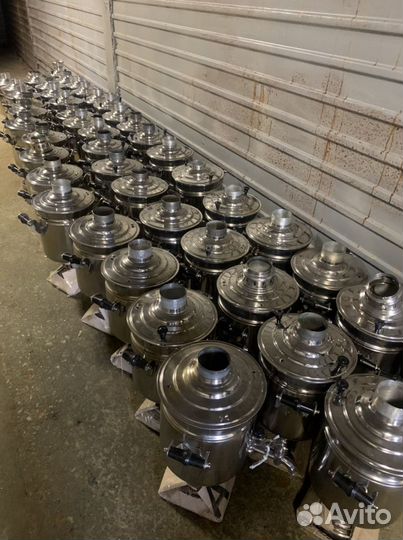 Самовар на дровах (жаровой, угольный) 5л