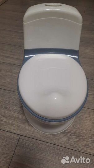 Детский горшок унитаз со звуком