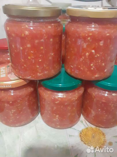 Сок томатный, тыквенный, Огурцы, Помидоры, Компоты