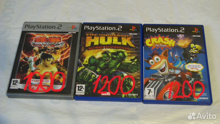 Лицензионные игры ps2