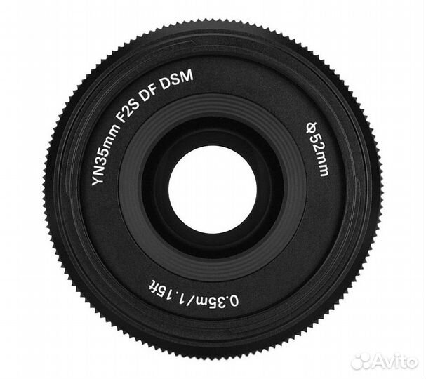 Объектив Yongnuo YN 35mm f/2 S DF DSM для Sony
