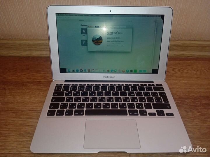 Apple MacBook Air 11 mid2011 i7/4GB/128Ssd
