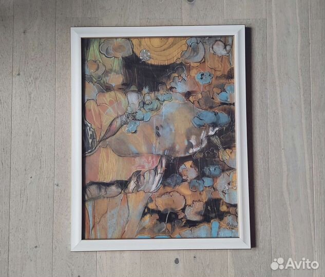 Картина пастель интерьерная