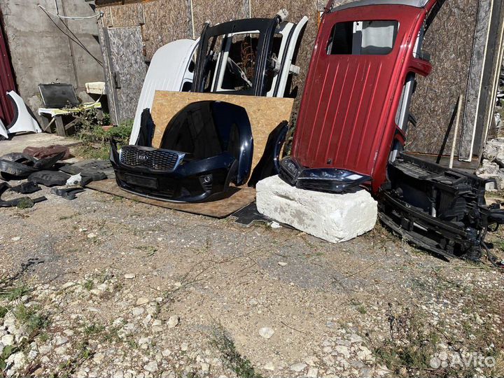 Kia Sorento Prime UM Передняя часть авто Ноускат