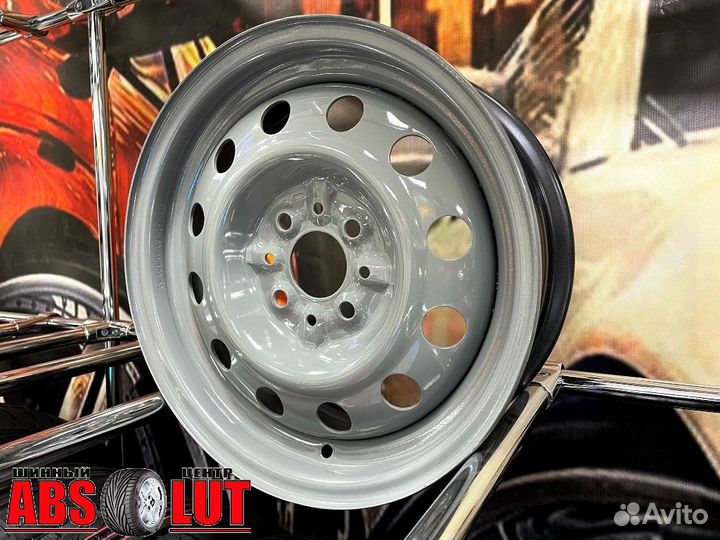 Новые стальные диски R14 на ваз