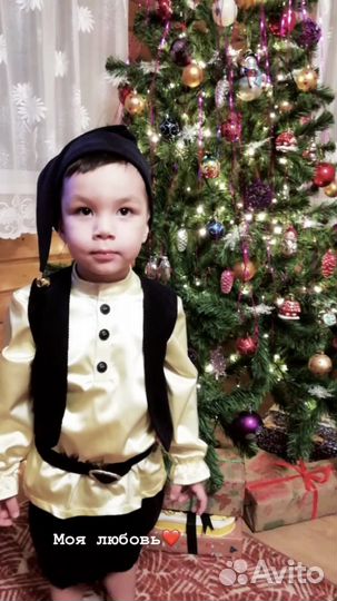 Костюм гномика новогодний