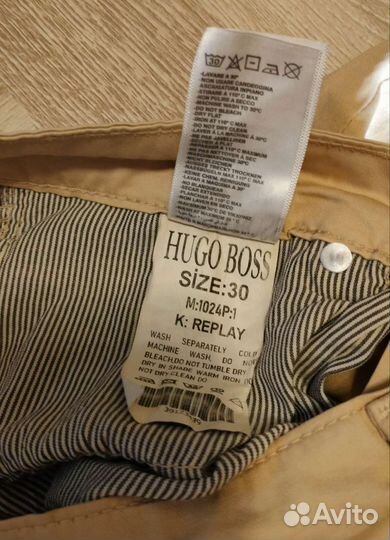 Брюки Hugo Boss летние мужские размеры 30 и 31