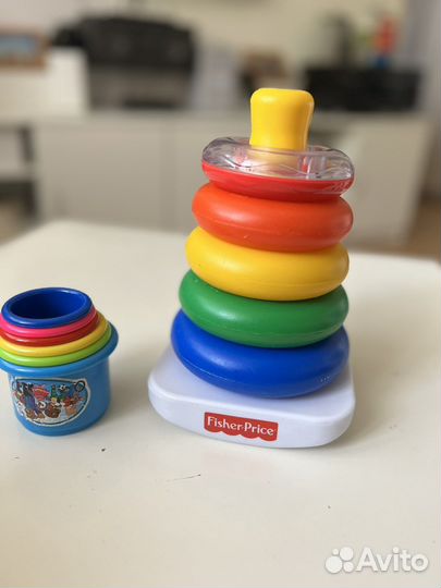 Пирамидка fisher price