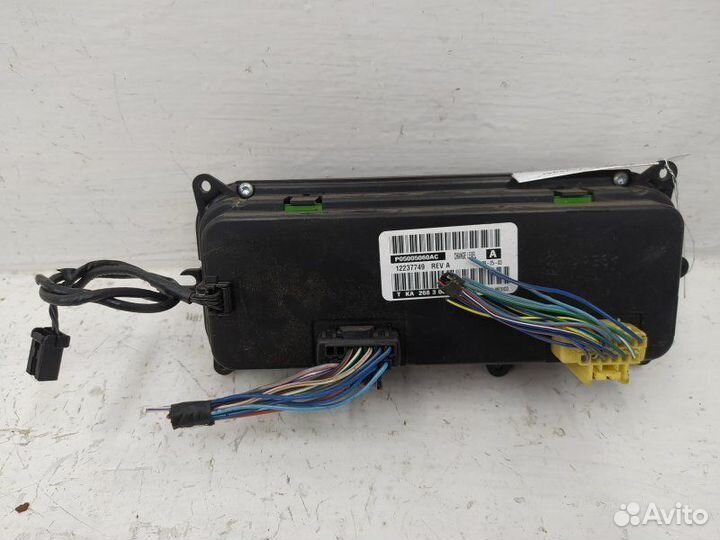 Блок управления печки/климат-контроля