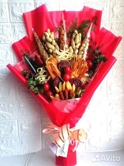 Съедобные букеты для мужчин и женщин