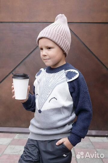 Детский джемпер Енот