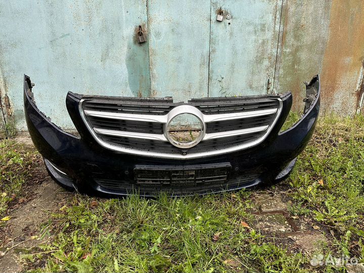 Передний бампер в класс w447 mercedes мерседес