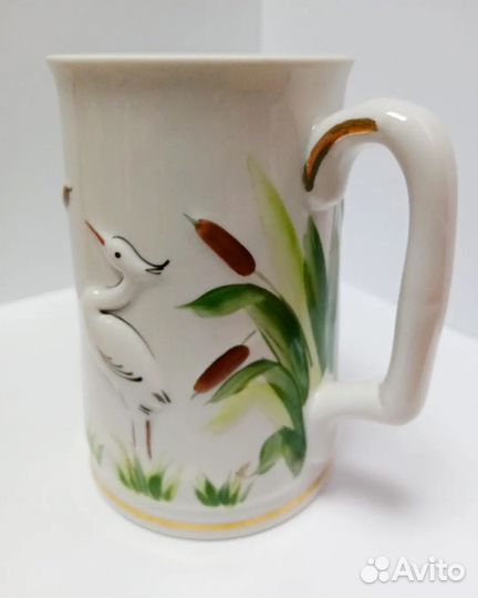 Посуда Сысерть икорница, большая кружка