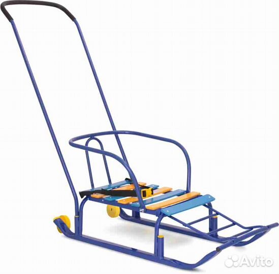 Новые санки Тимка 5