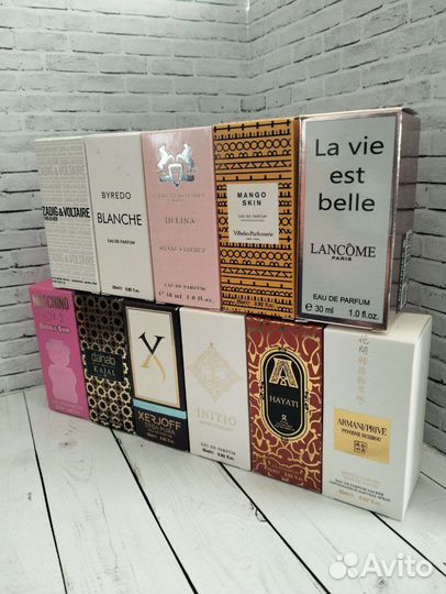 Парфюм женский и мужской