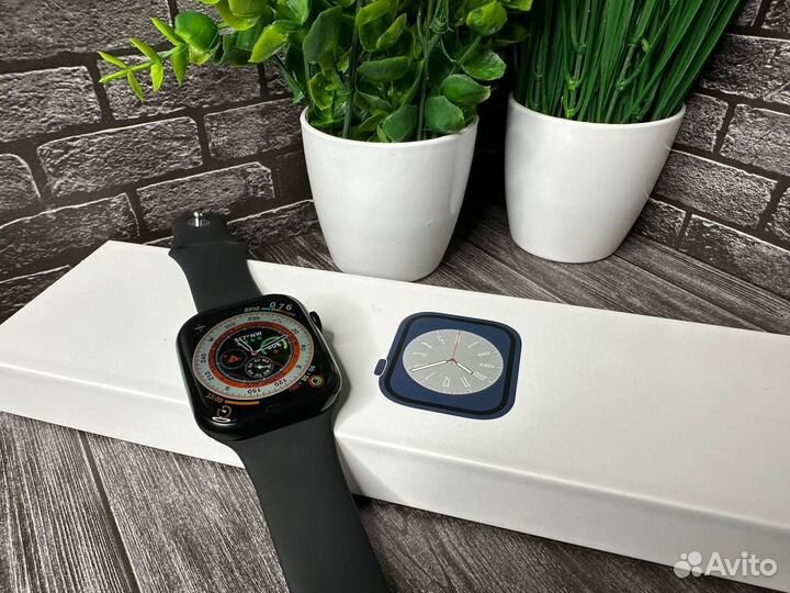 Часы apple watch 8 45 mm + гарантия
