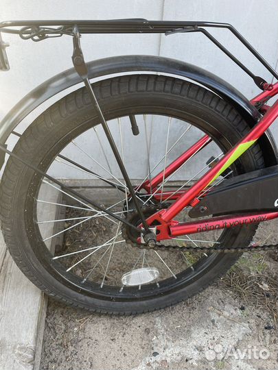 Велосипед, колеса на 18