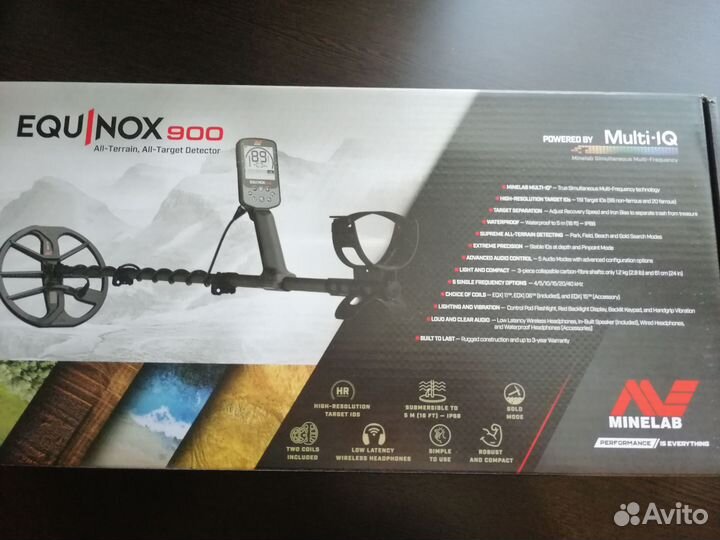 Металлоискатель minelab equinox 900