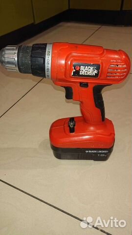 Дрель шуруповерт Black & Decker