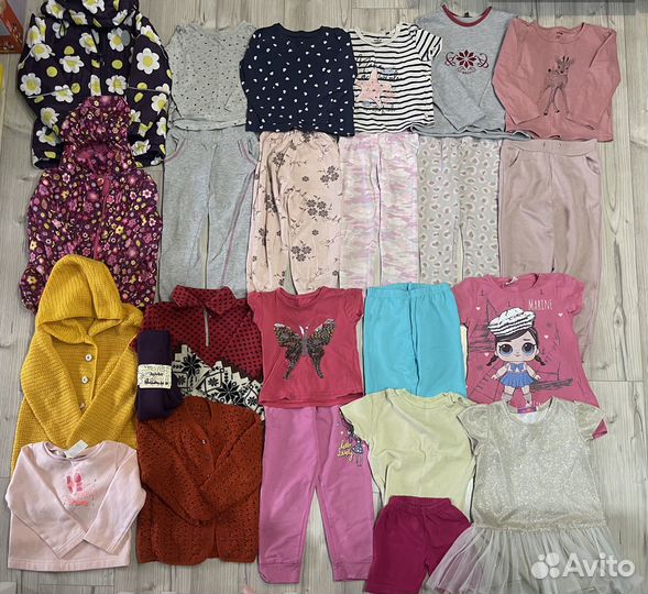 Детская одежда вещи пакетом на девочку