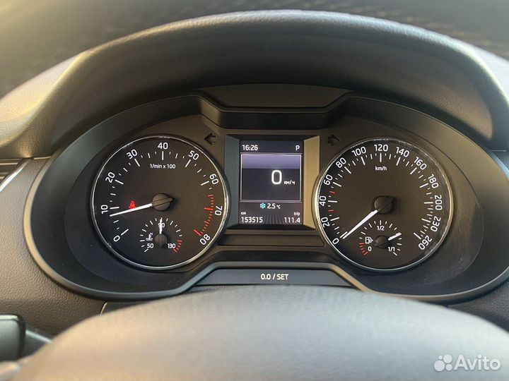 Skoda Octavia 1.8 AMT, 2016, 153 500 км