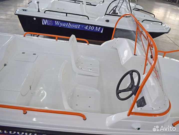 Новый катер Wyatboat 430DC комбинированный