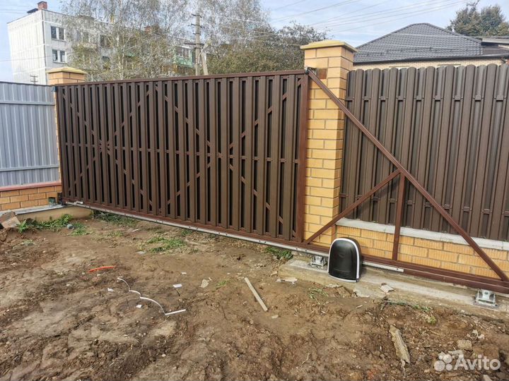 Откатные ворота