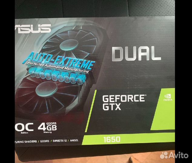Asus GeForce GTX 1650 Dual EVO OC Edition