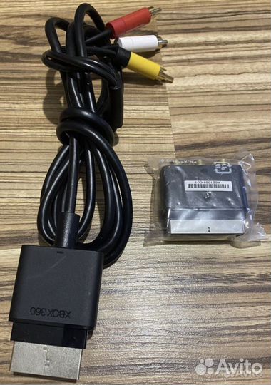 Композитный AV кабель Xbox 360 родной