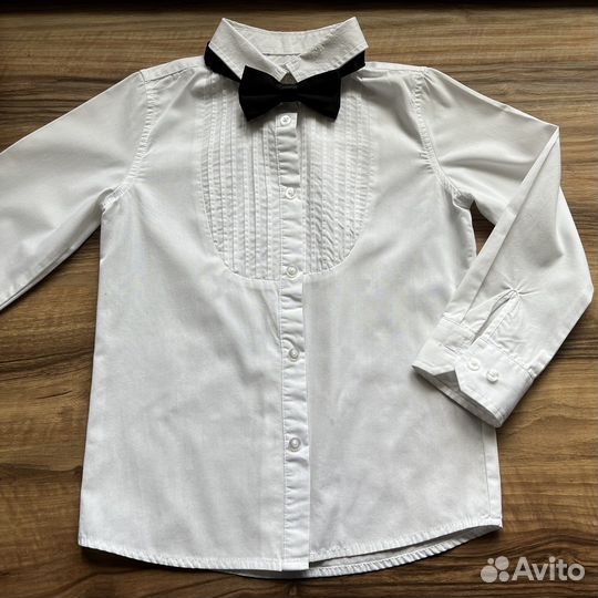 Костюм, рубашка и брюки для мальчика h&m р.122