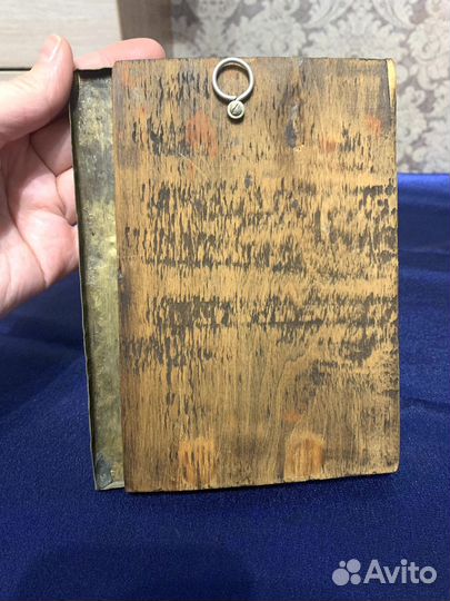 Старинная икона Смоленская в окладе.Царизм