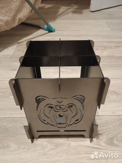 Походная кухня: печка щепочница