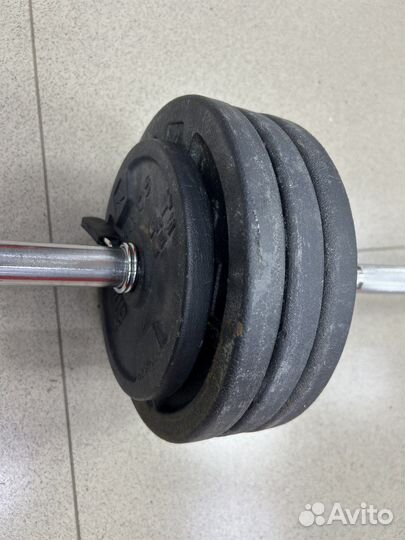 Штанга с блинами 41,2 кг