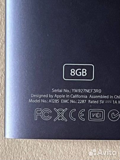 Плеер iPod nano 8gb