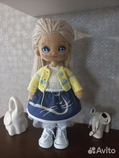 Вязаные игрушки ручной работы