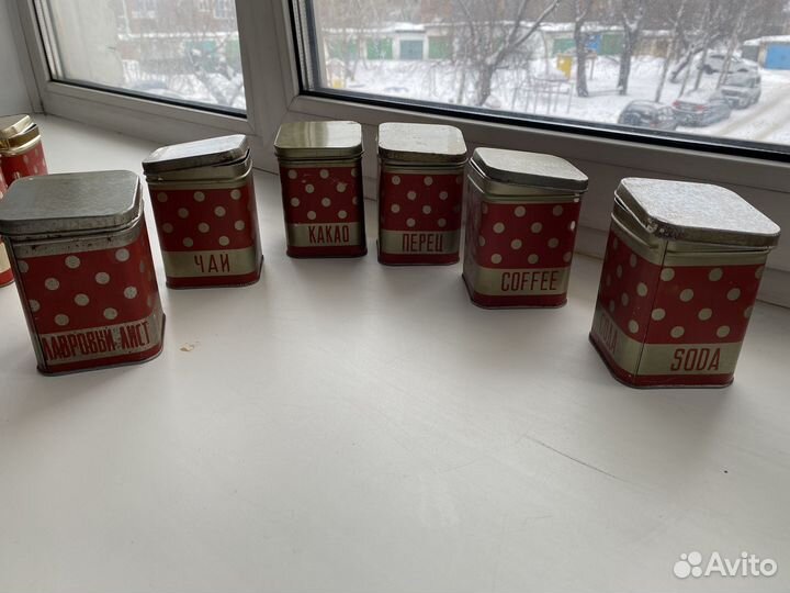 Контейнер для специй ретро СССР