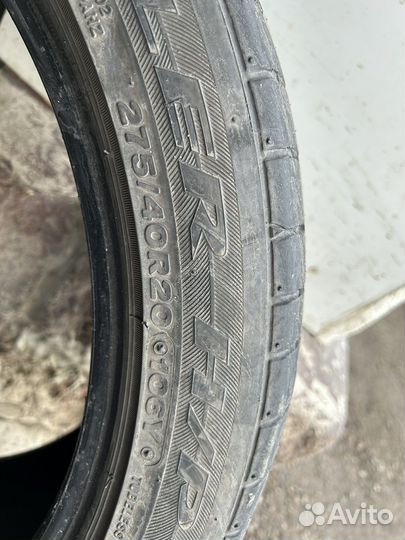 Bridgestone Dueler H/P Sport 275/40 R20 и 315/35 R20 110Y
